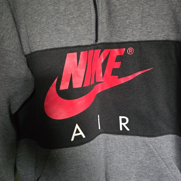 # 189 Nike Air 1/4 Zip Pullover Sweatshirt - Picture 3 of 8